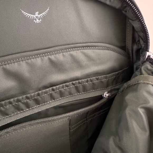 Osprey Arcane Large Day Backpack Bag Stonewash Black LOGO Embroidered Bendix - Picture 10 of 14